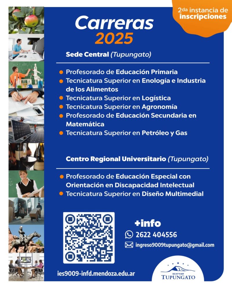 Segunda Instancia de Inscripciones – Instituto de Educación Superior N ...